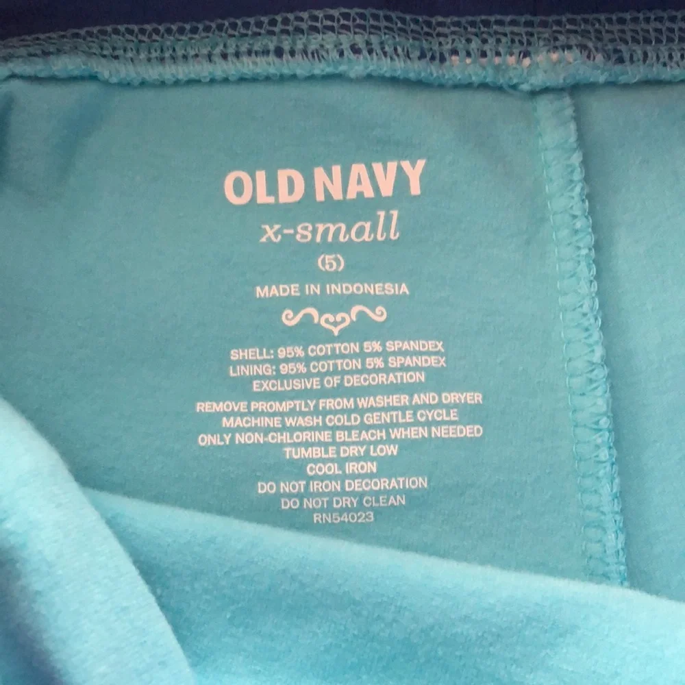 Old Navy Skirt with Built in Shorts in Blue Size X-Small 5